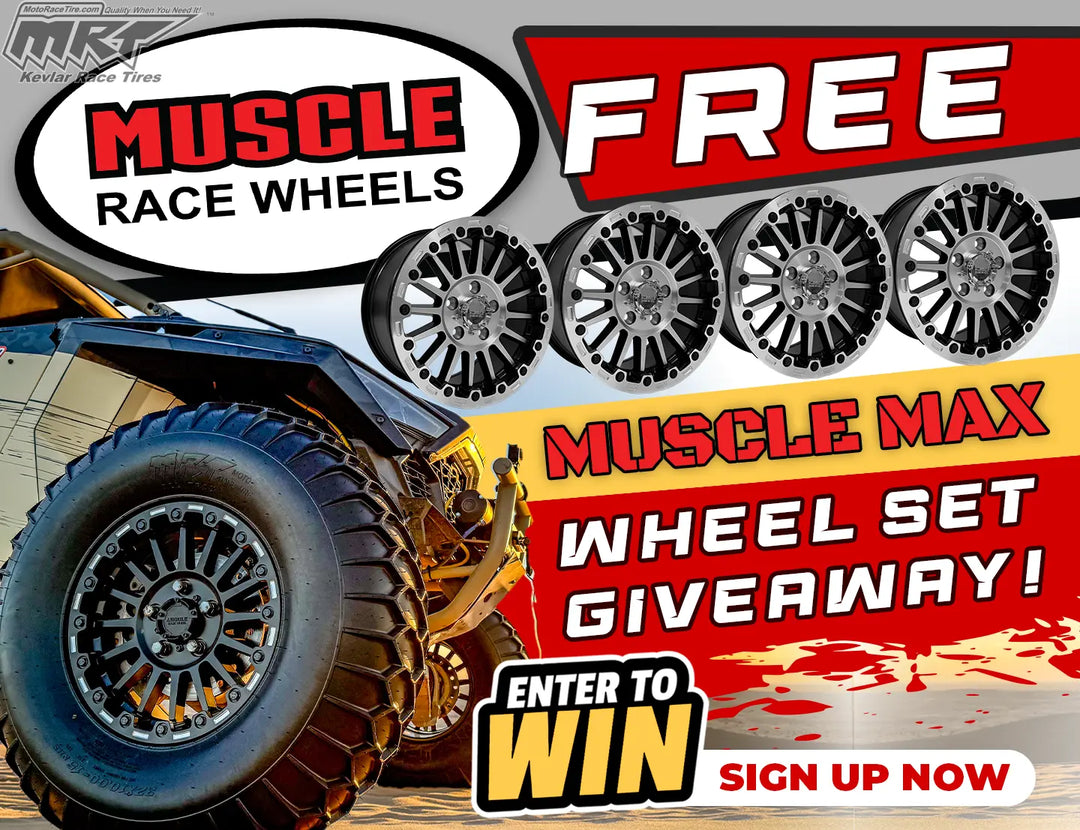 Muscle Max UTV Wheel Giveaway MRT Tires