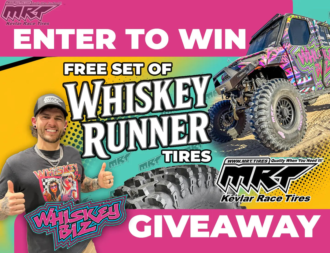 Win a FREE Set of Whiskey Runner™ Tires MRT Tires