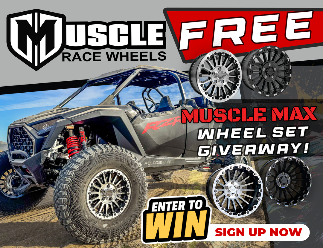 Muscle Max UTV Wheel Set Giveaway