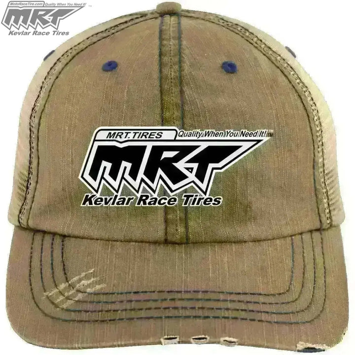 MRT Distressed Unstructured Trucker Cap