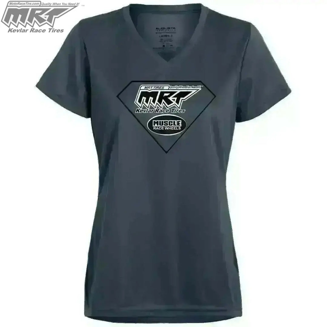 MRT MRW Ladies’ Moisture-Wicking V-Neck Tee