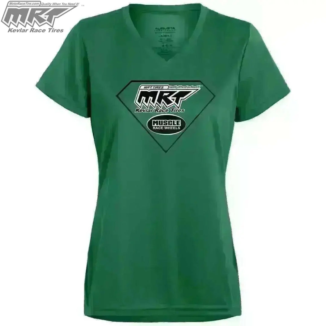 MRT MRW Ladies’ Moisture-Wicking V-Neck Tee