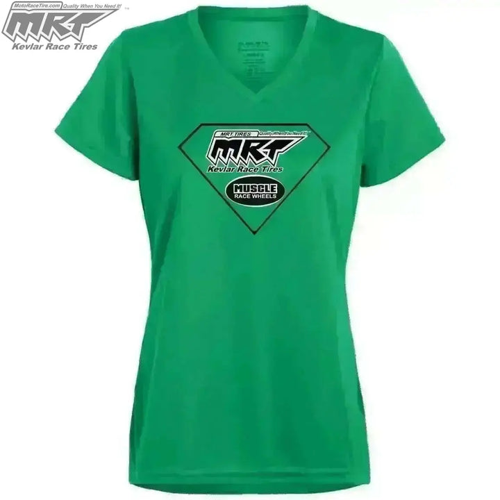 MRT MRW Ladies’ Moisture-Wicking V-Neck Tee